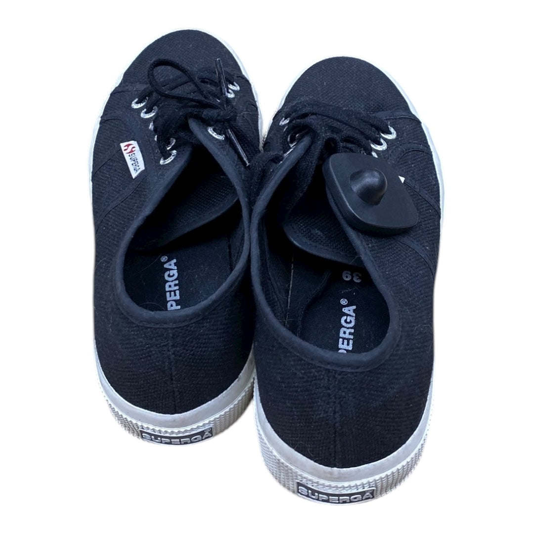 Shoes Sneakers By Superga In Black, Size:8.5