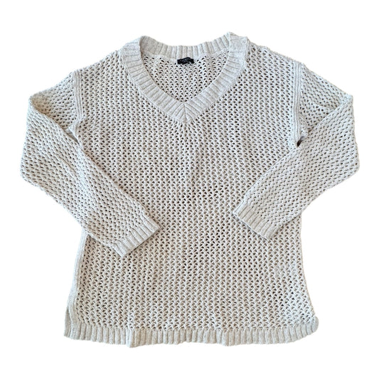 Sweater By Talbots In Cream, Size:Lp