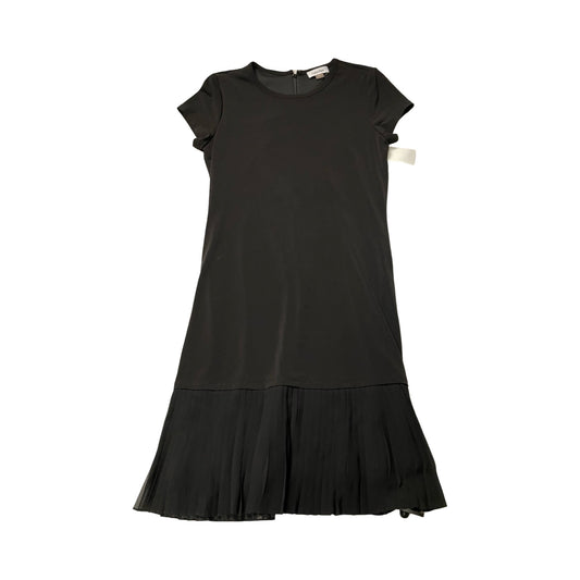 Dress Casual Midi By Calvin Klein In Black, Size:6