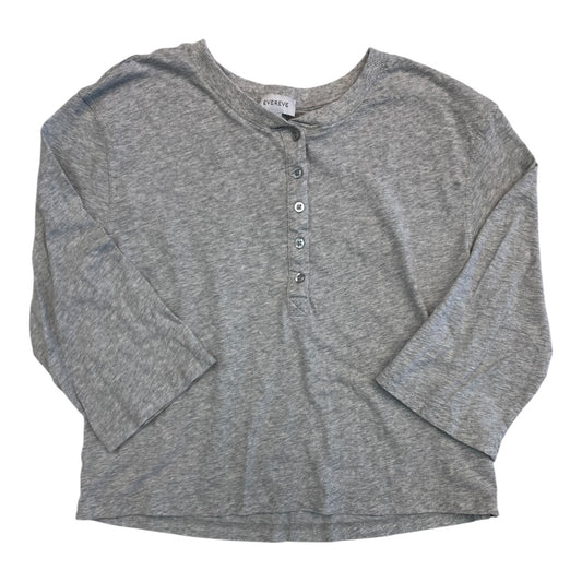 Top Ls By Evereve In Grey, Size:M