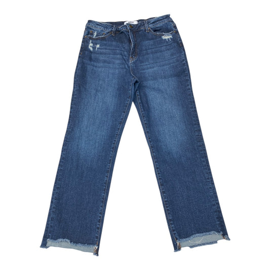 Jeans Straight By Cmc In Blue Denim, Size:12