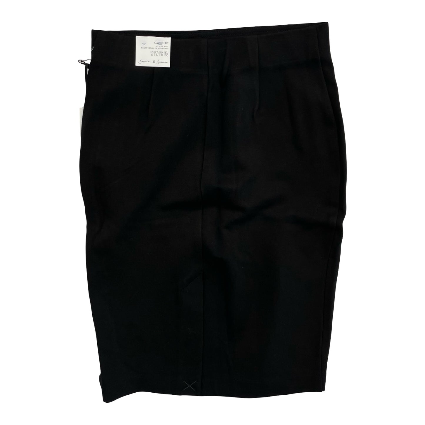 Skirt Midi By Clothes Mentor In Black, Size:6