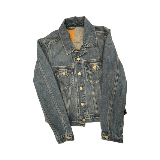 Blazer By Gap In Blue Denim, Size:M