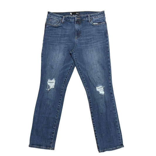Jeans Boot Cut By Kut In Blue Denim, Size:12