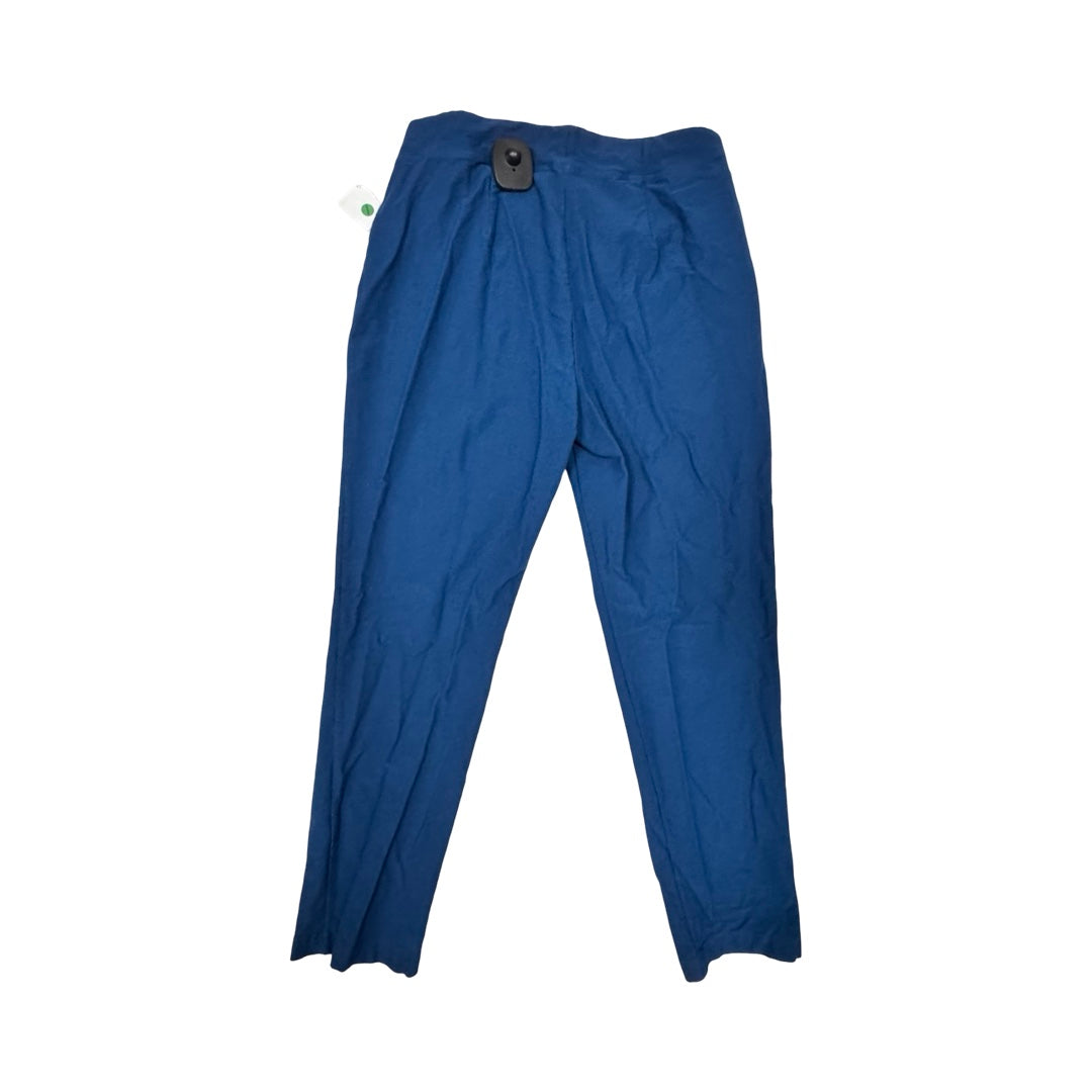 Pants Designer By Eileen Fisher In Teal, Size:Sp