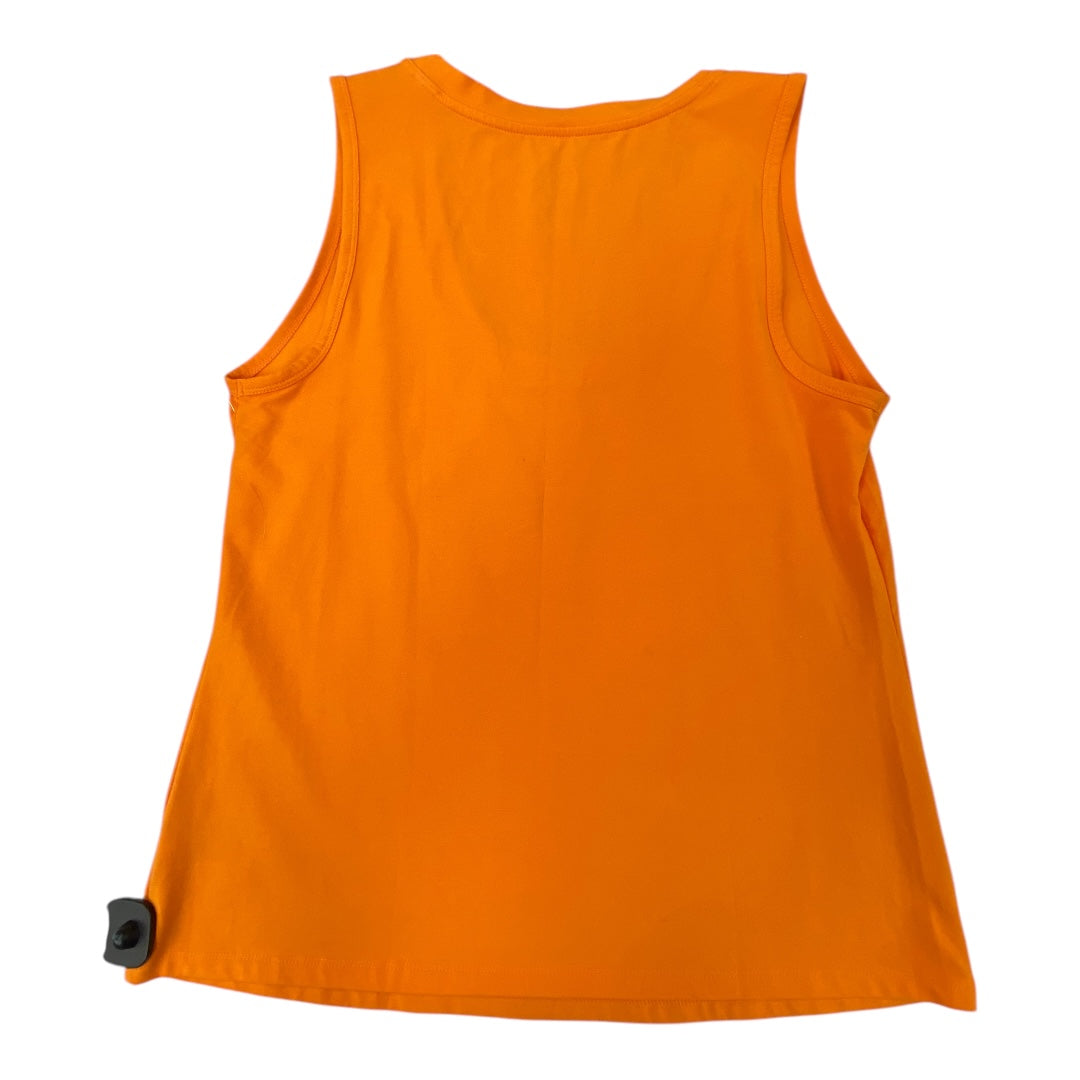 Top Sleeveless Basic By A New Day In Orange, Size:Xxl