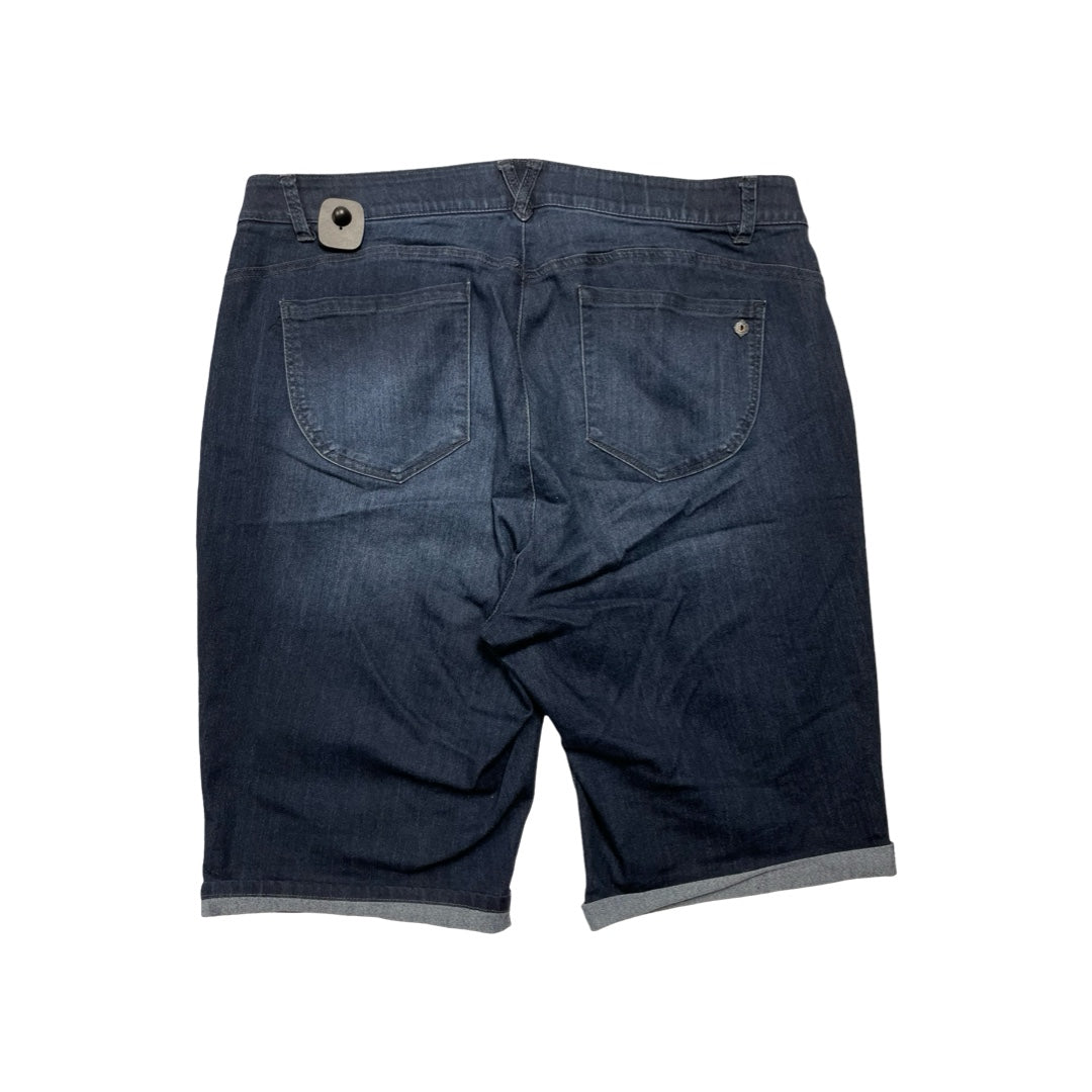 Shorts By Democracy In Blue Denim, Size:20