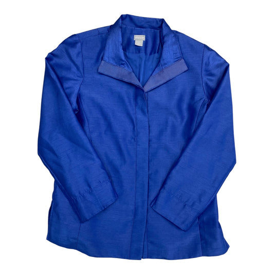 Blazer By Chicos In Blue, Size:M
