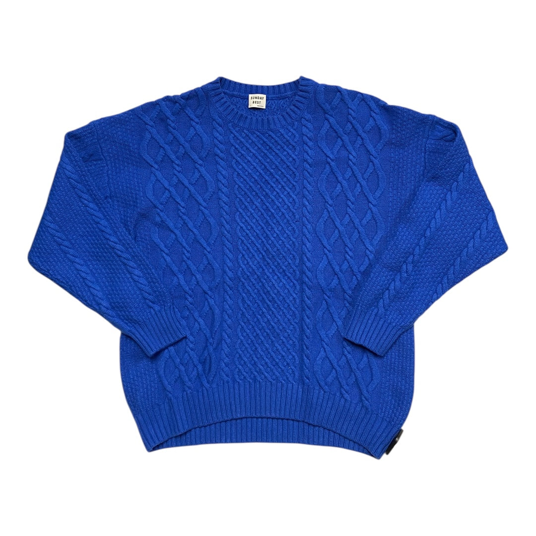 Sweater By Sunday Best In Blue, Size:S