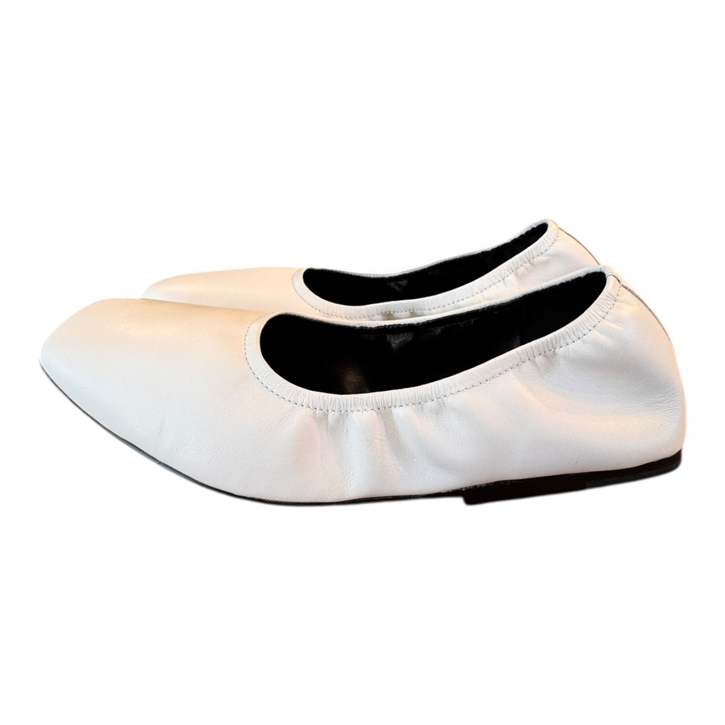 Shoes Flats By Dkny In White, Size:8.5