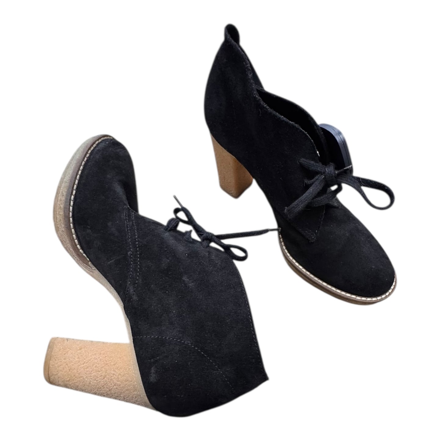 Boots Ankle Heels By J. Crew In Black, Size:7