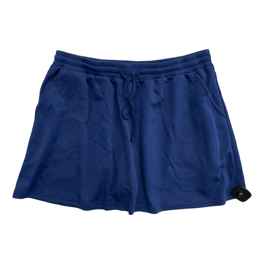 Skort By Cmc In Navy, Size:1X