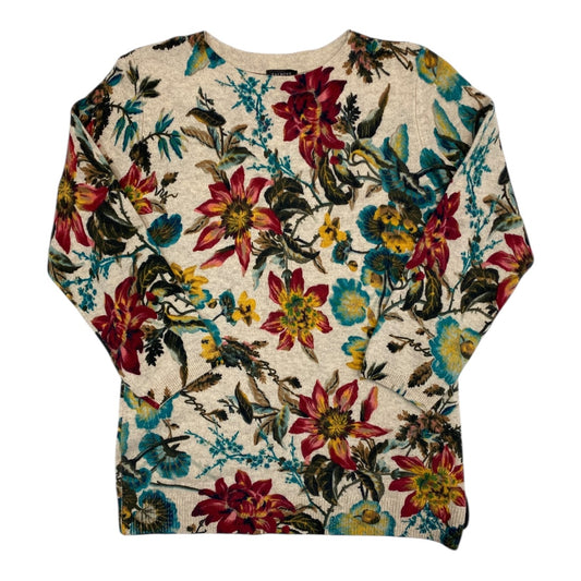 Sweater Cashmere By Talbots In Multi, Size:M