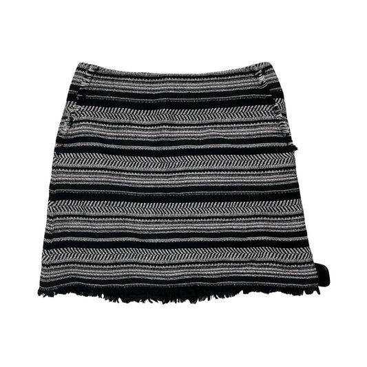 Skirt Mini & Short By Loft In Black & White, Size:2
