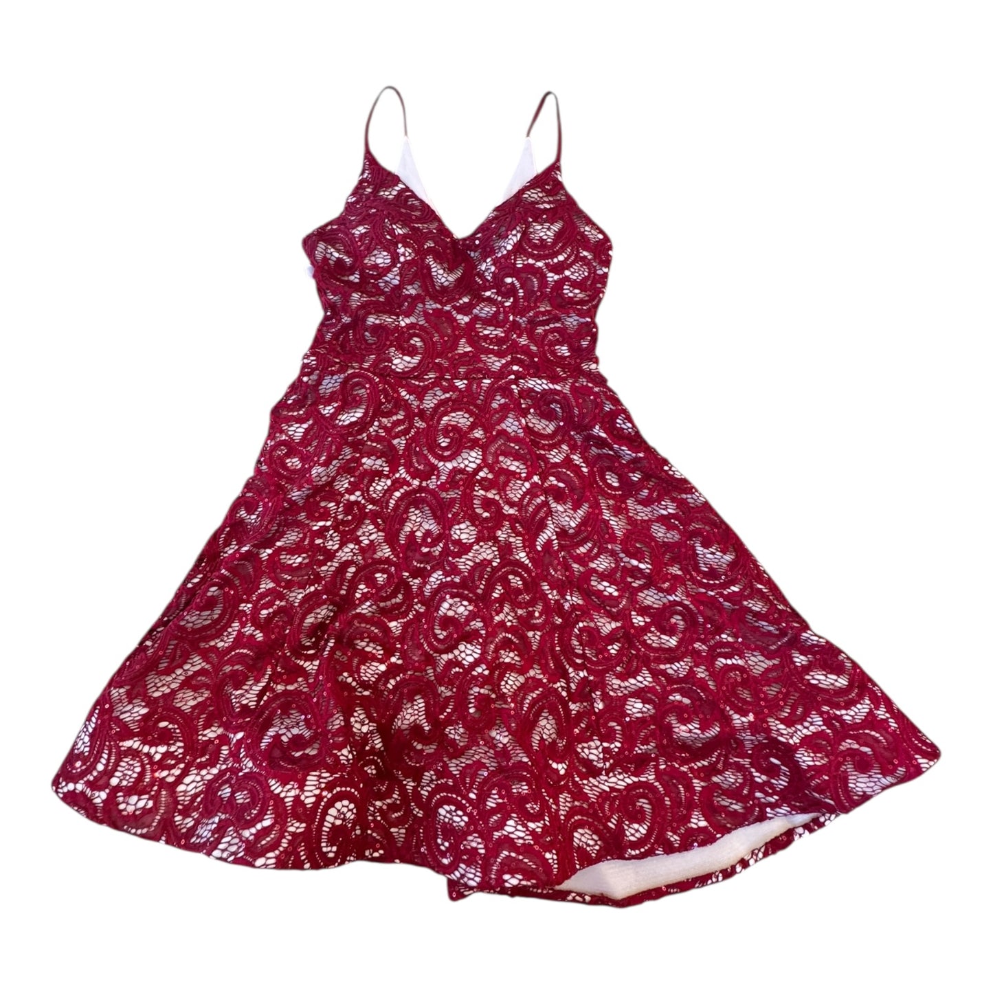 Dress Party Short By My Michele In Red, Size:0