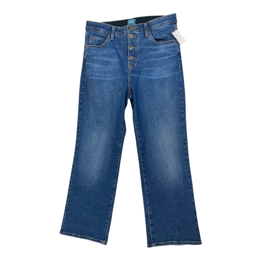 Jeans Straight By Jag In Blue Denim, Size:8