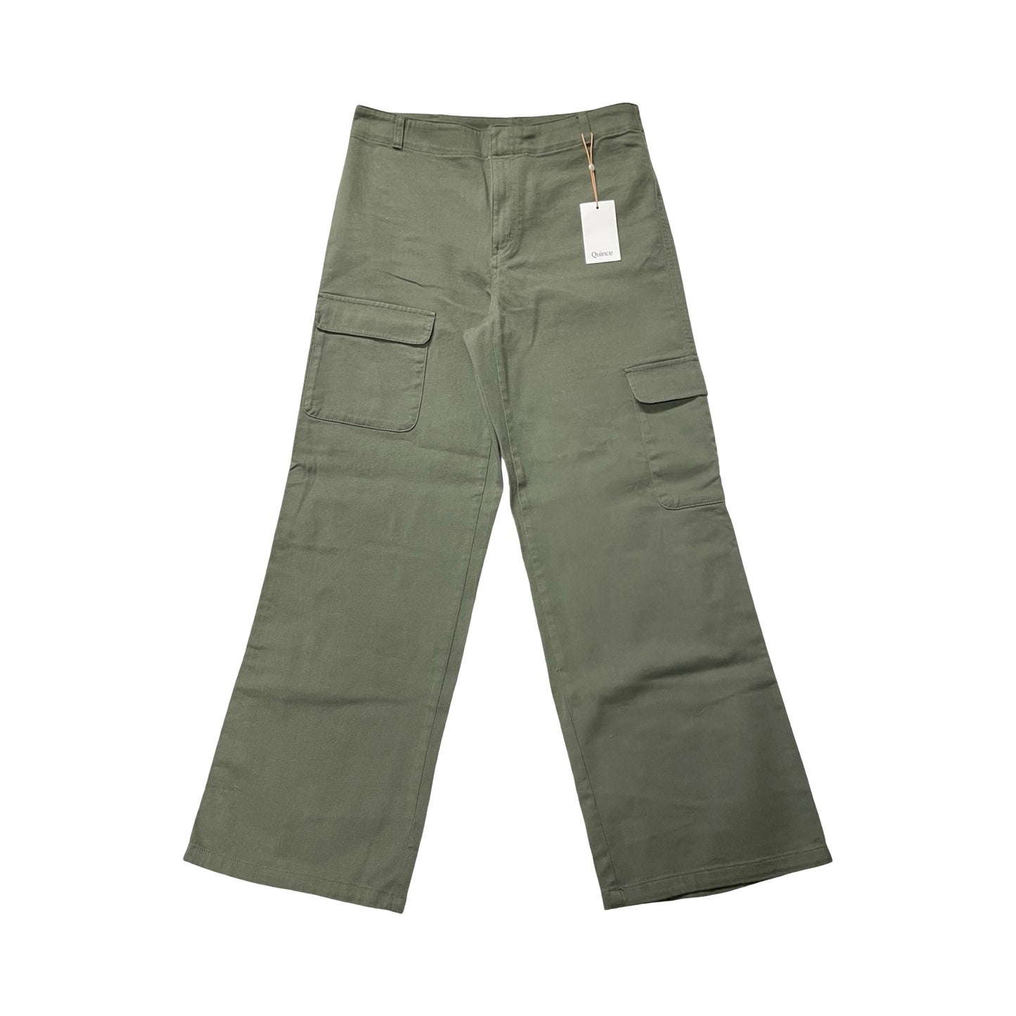 Pants Cargo & Utility By Quince In Green, Size:12