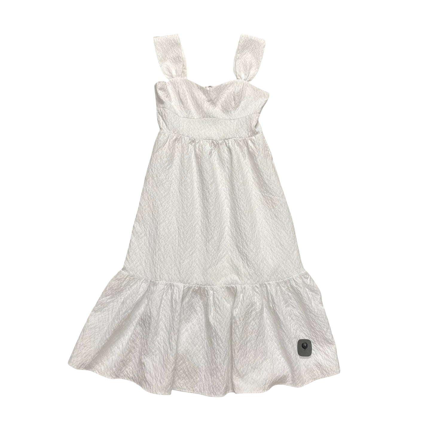 Dress Party Midi By Chelsea 28 In White, Size:S