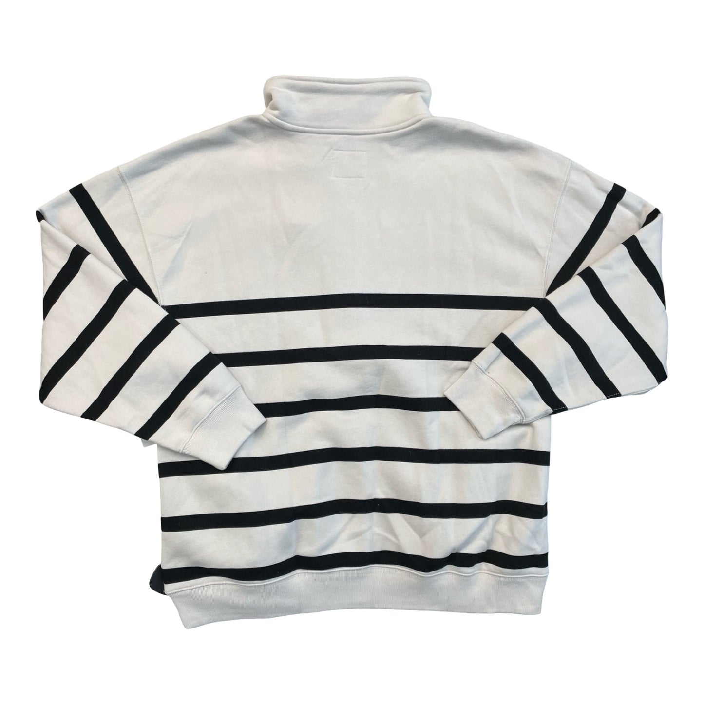 Sweatshirt Collar By Abercrombie And Fitch In Striped Pattern