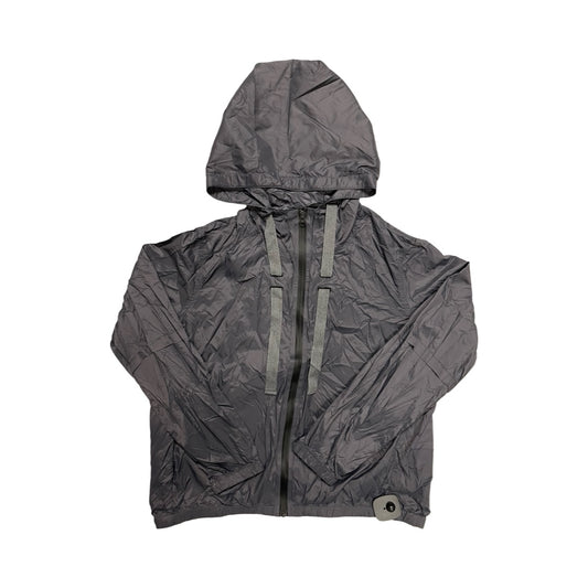 Athletic Jacket By Zyia In Grey, Size:M
