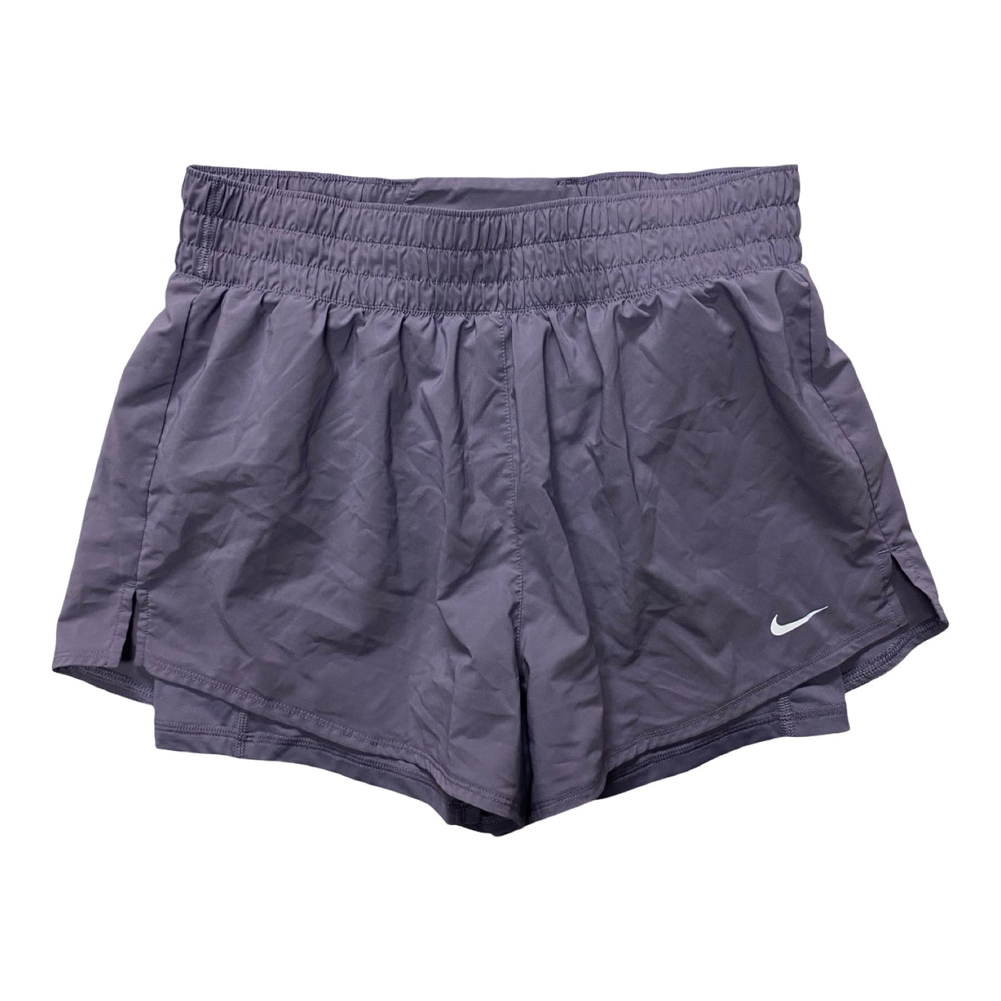 Athletic Shorts By Nike In Purple, Size:M