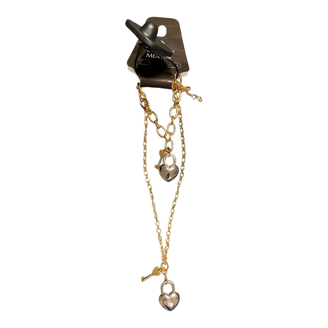 Necklace & Bracelet Set Designer By Kate Spade In Gold & Silver