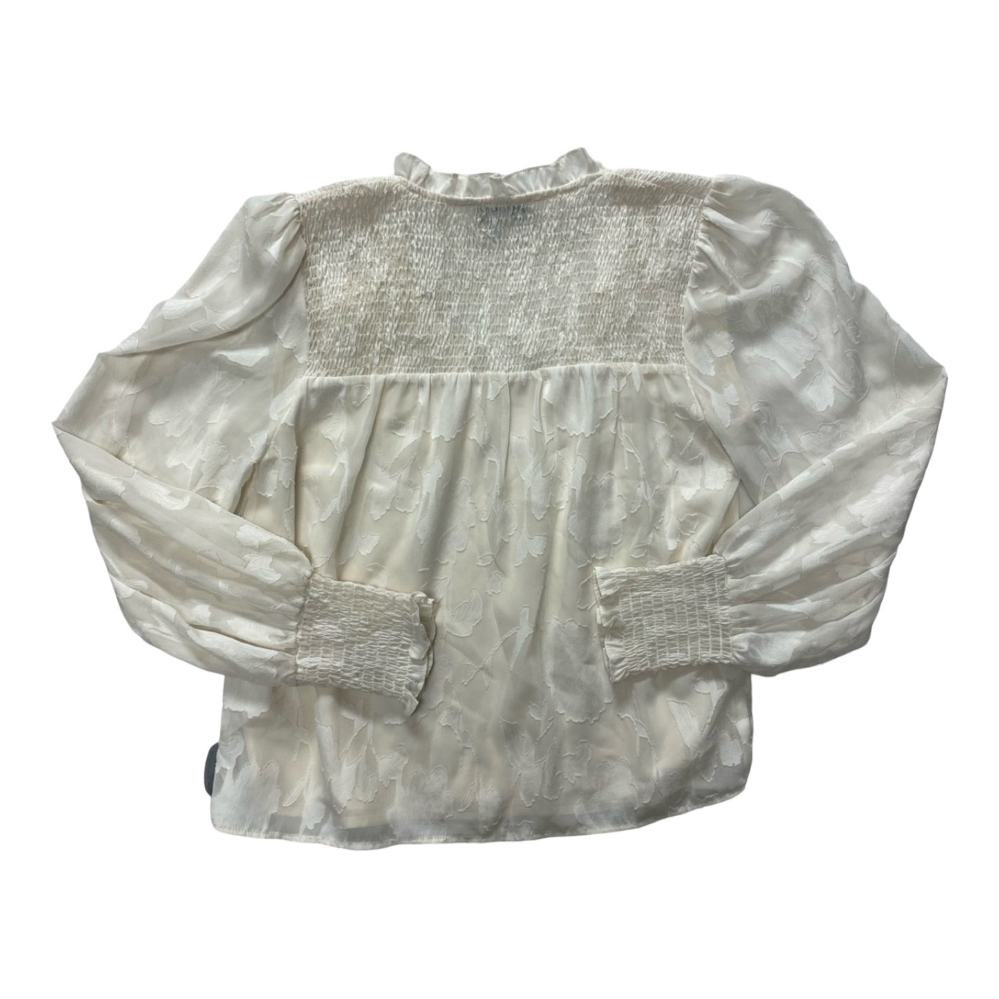 Top Ls By Evereve In Ivory, Size:Xs
