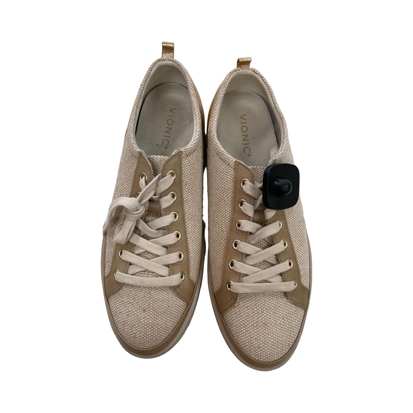 Shoes Athletic By Vionic In Gold & Tan, Size:11