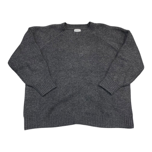 Sweater By Market & Spruce In Grey, Size:3X