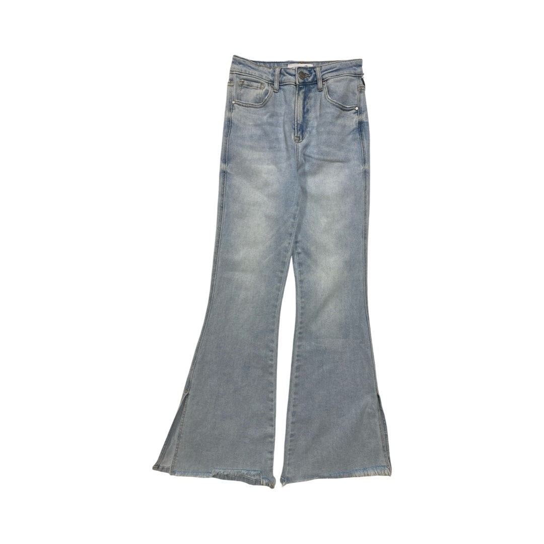 Jeans Flared By Risen In Blue Denim, Size:2