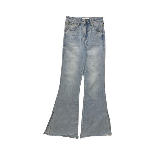 Jeans Flared By Risen In Blue Denim, Size:2