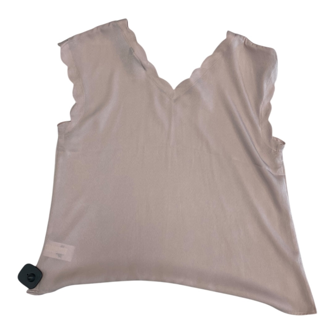 Top Sleeveless By Express In Pink, Size:L