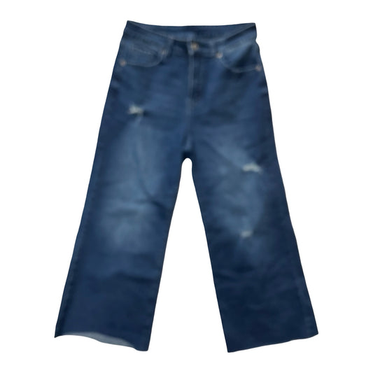 Jeans Wide Leg By Dokotoo In Blue Denim, Size:8