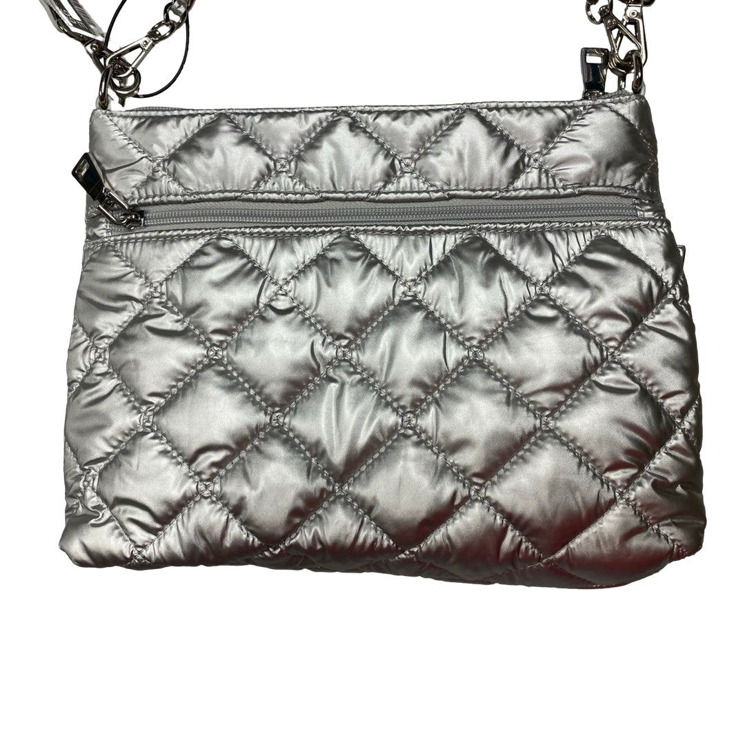 Handbag By Inc In Silver, Size:Medium