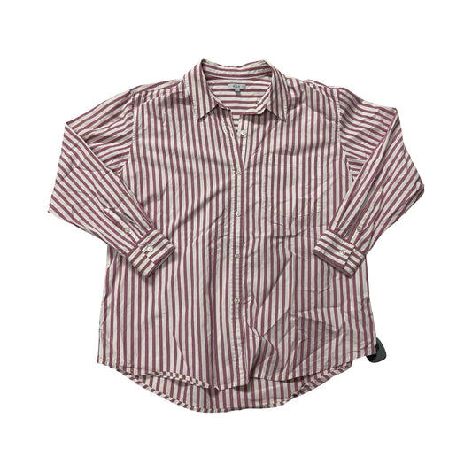 Top Ls By Rails In Striped Pattern, Size:L