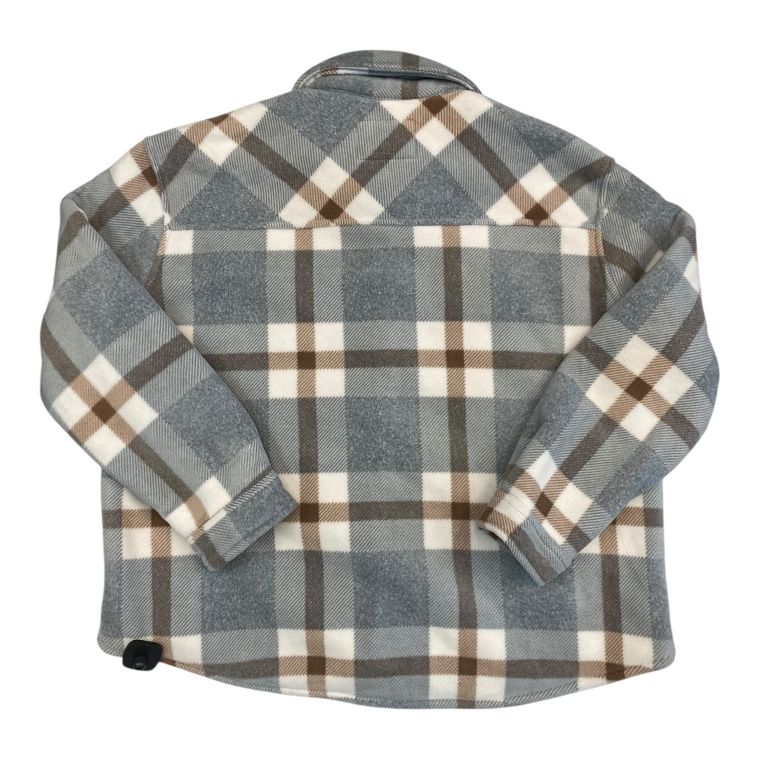 Jacket Other By Sage In Plaid Pattern, Size:Xxl
