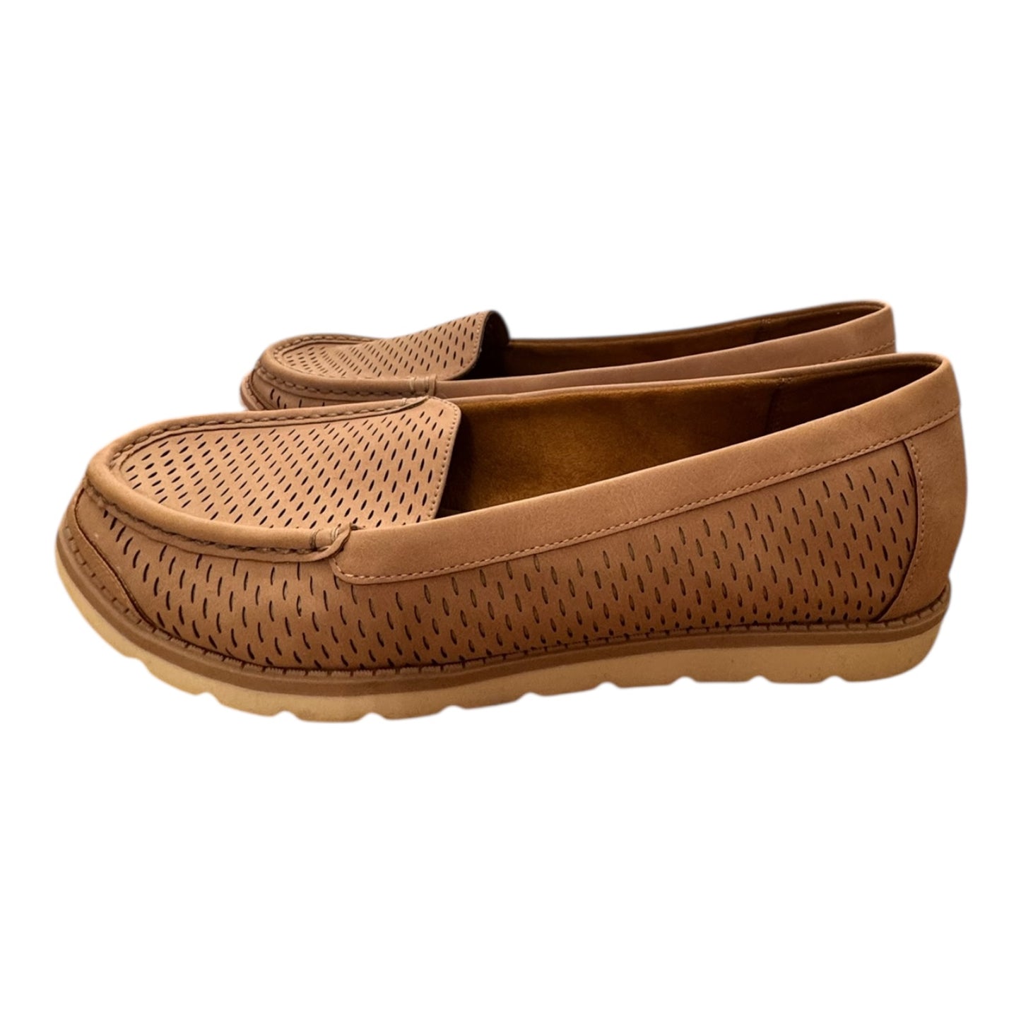 Sandals Flats By Natural Soul In Mauve, Size:9.5