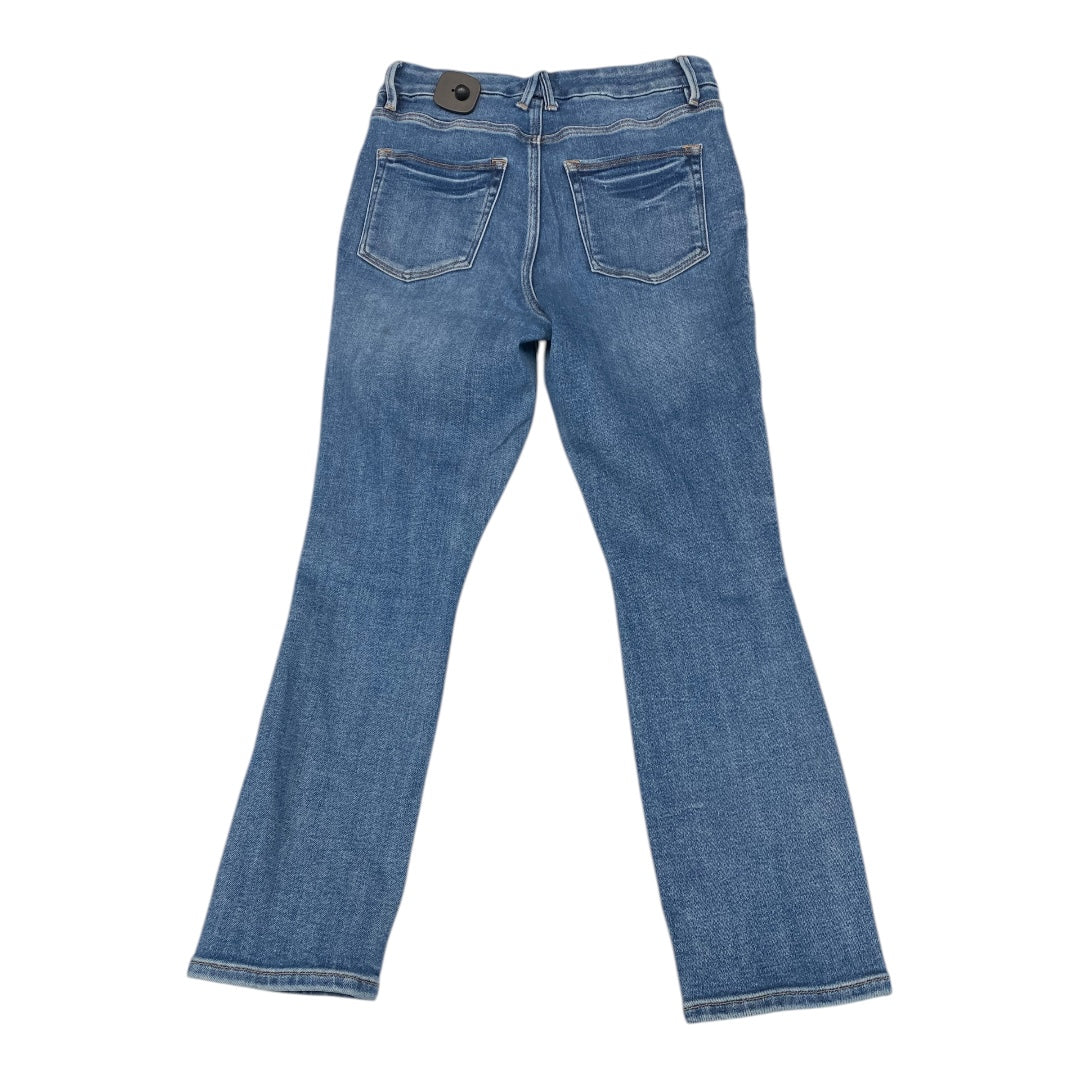 Jeans Straight By Good American In Blue Denim, Size:8