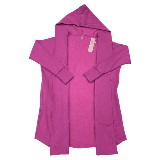 Athletic Cardigan By Mono B In Pink, Size:M