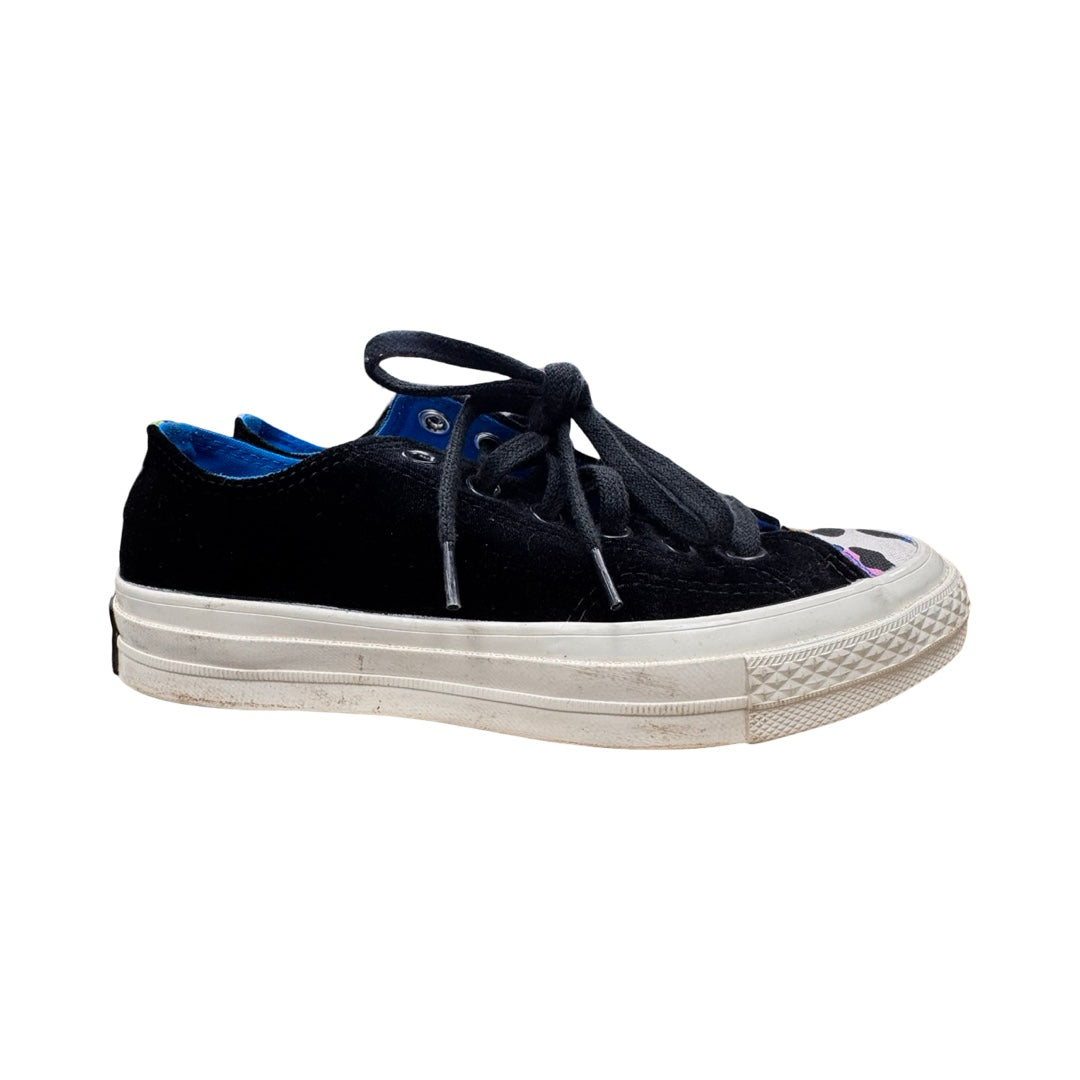 Shoes Sneakers By Converse In Black & Blue, Size:6.5