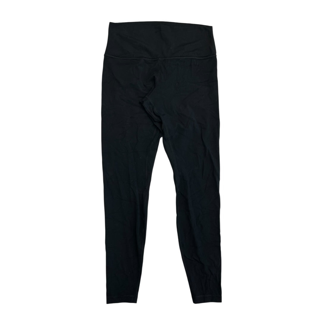 Athletic Leggings By Lululemon In Black, Size:10