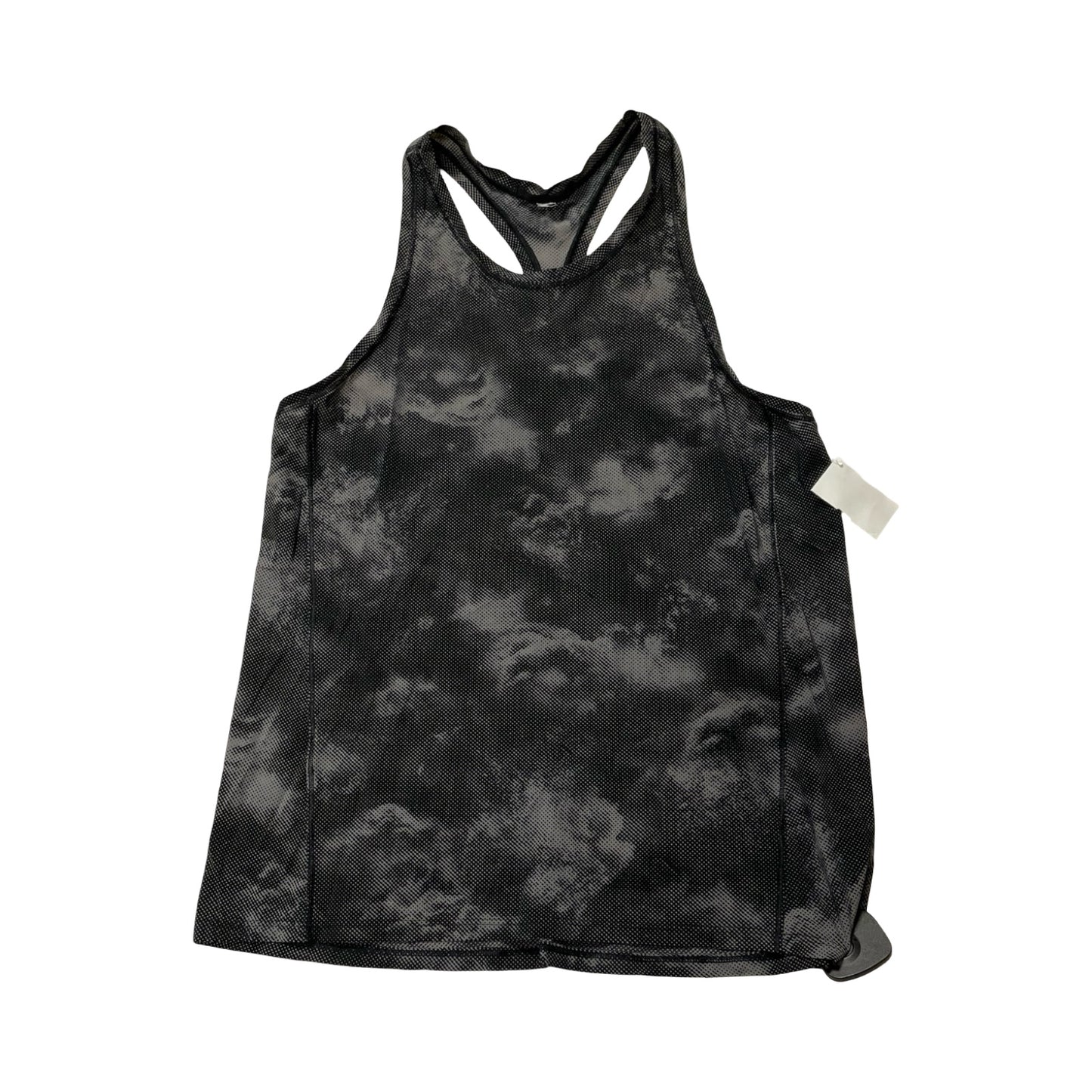Athletic Tank Top By Athleta In Black & Grey, Size:S