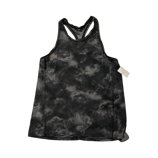 Athletic Tank Top By Athleta In Black & Grey, Size:S