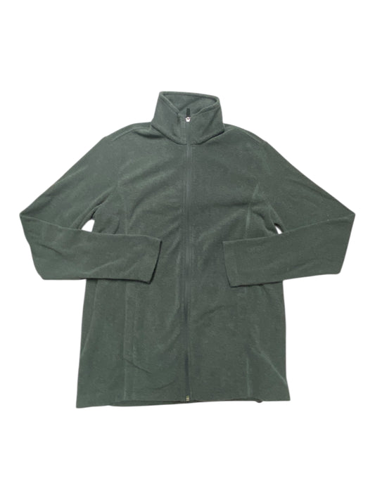 Jacket Fleece By Lands End In Grey, Size:S