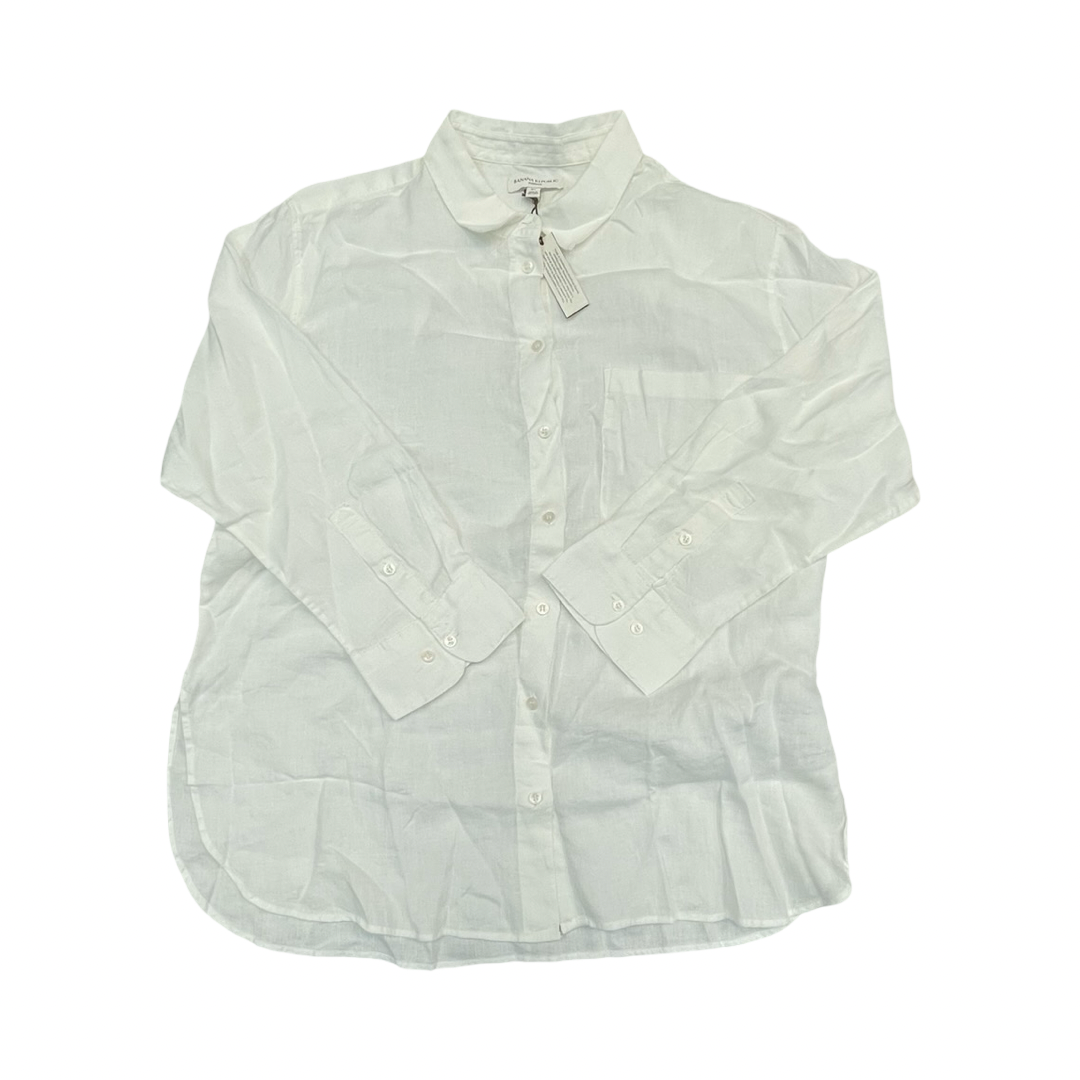 Top Ls By Banana Republic In White, Size:Xl