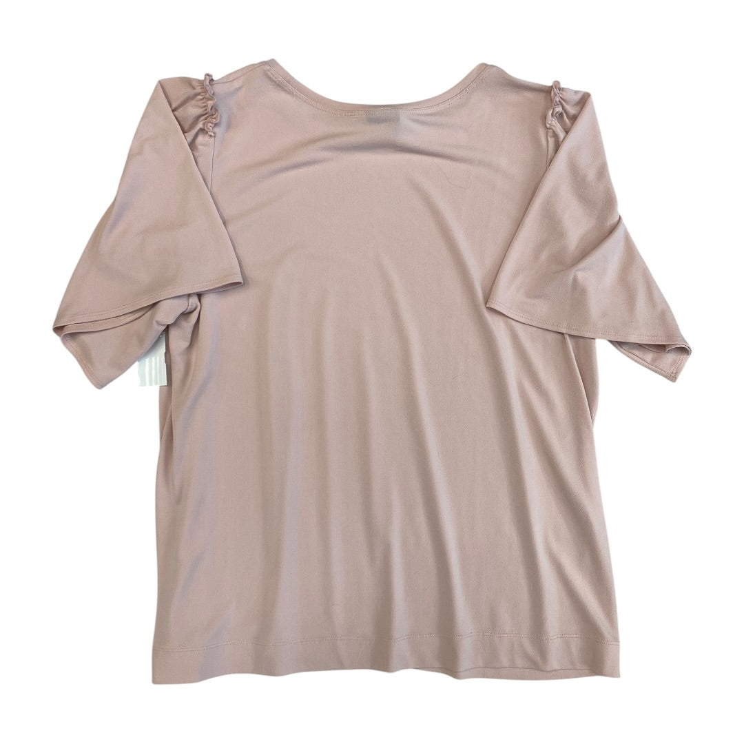 Top Ss By Worthington In Pink, Size:Xl