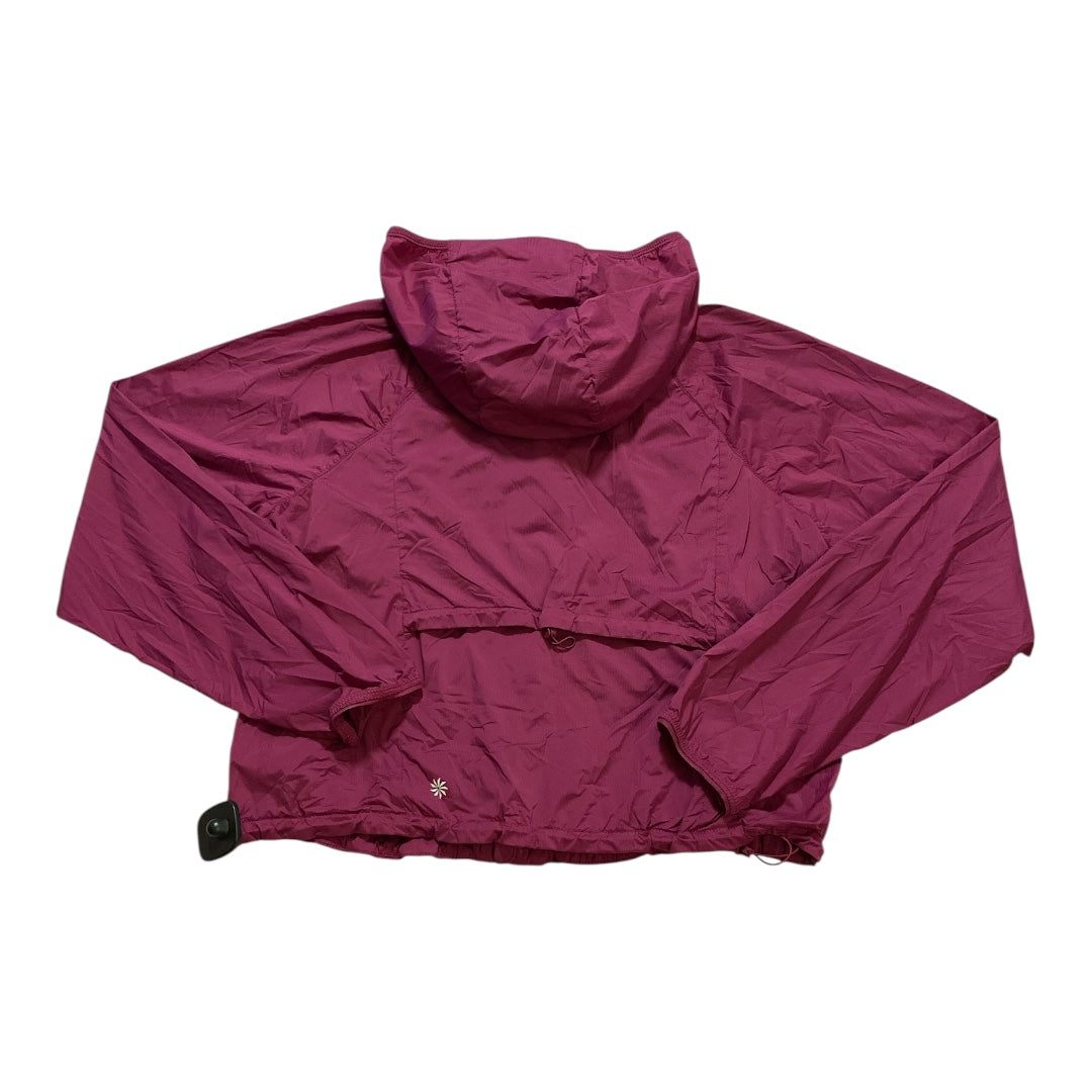 Athletic Jacket By Athleta In Purple, Size:S
