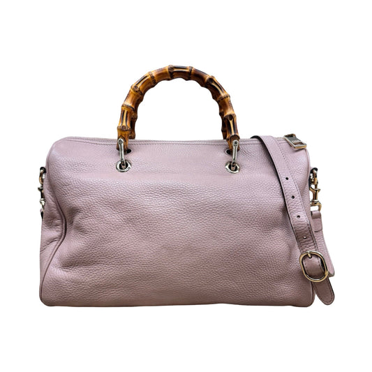 Handbag Luxury Designer By Gucci In Pink, Size:Medium