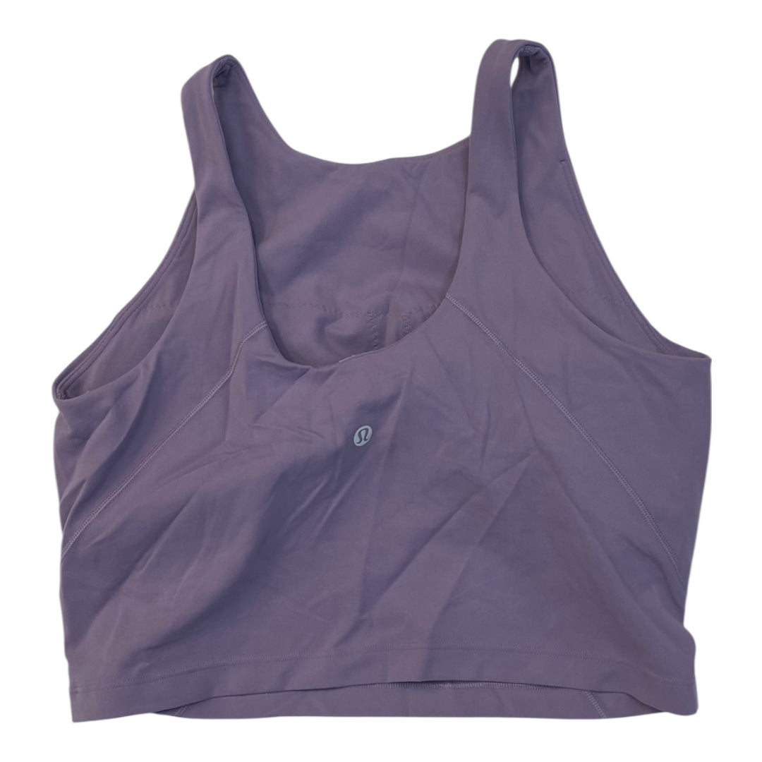 Athletic Bra By Lululemon In Purple, Size:10