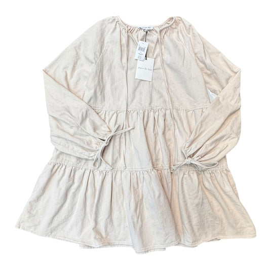 Dress Casual Short By jacquire the label In Tan, Size:M